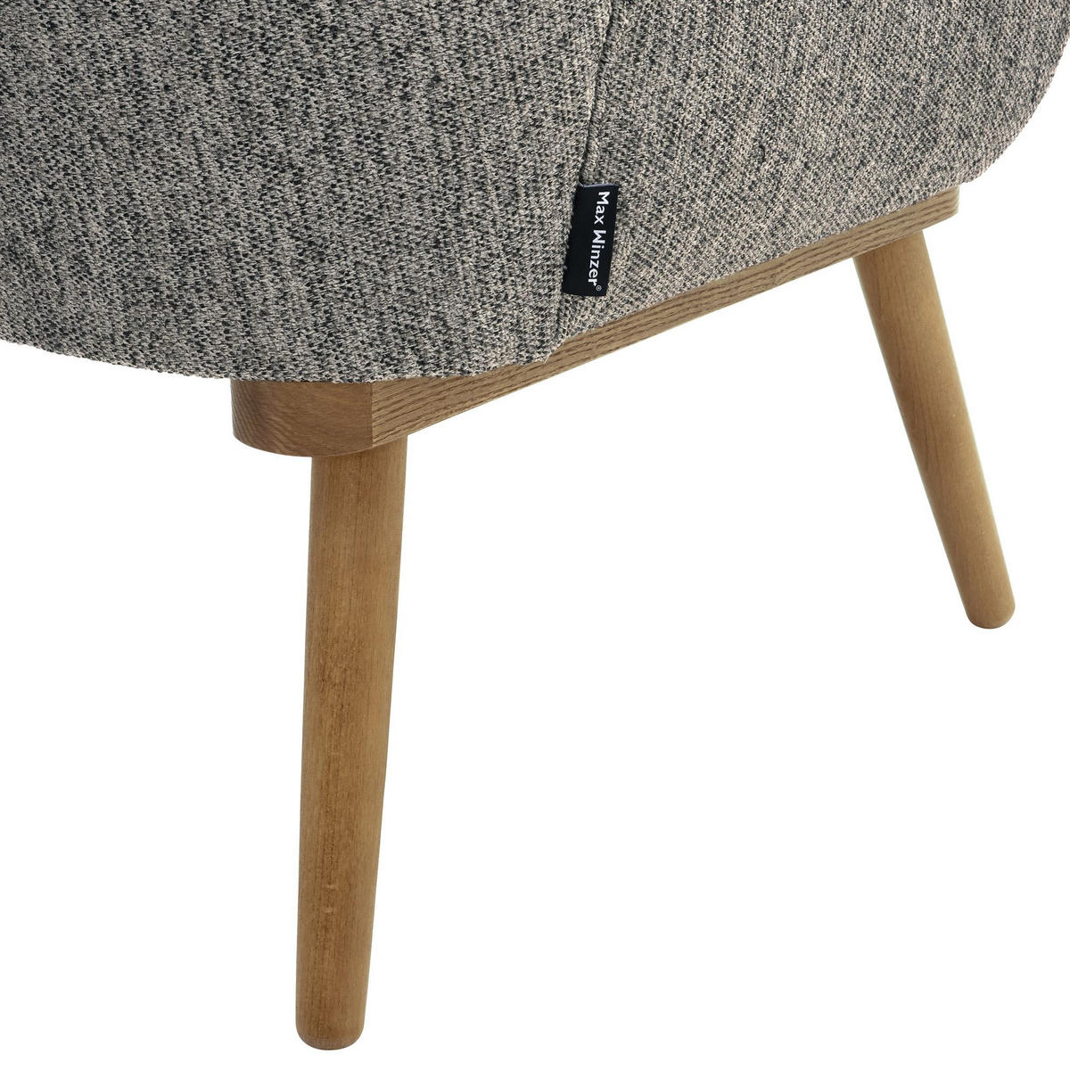 COCKTAILSESSEL Kayra Flachgewebe (Strukturgewebe) grau - Grau, Kunststoff (72/90/74cm) - 58aufmkessel