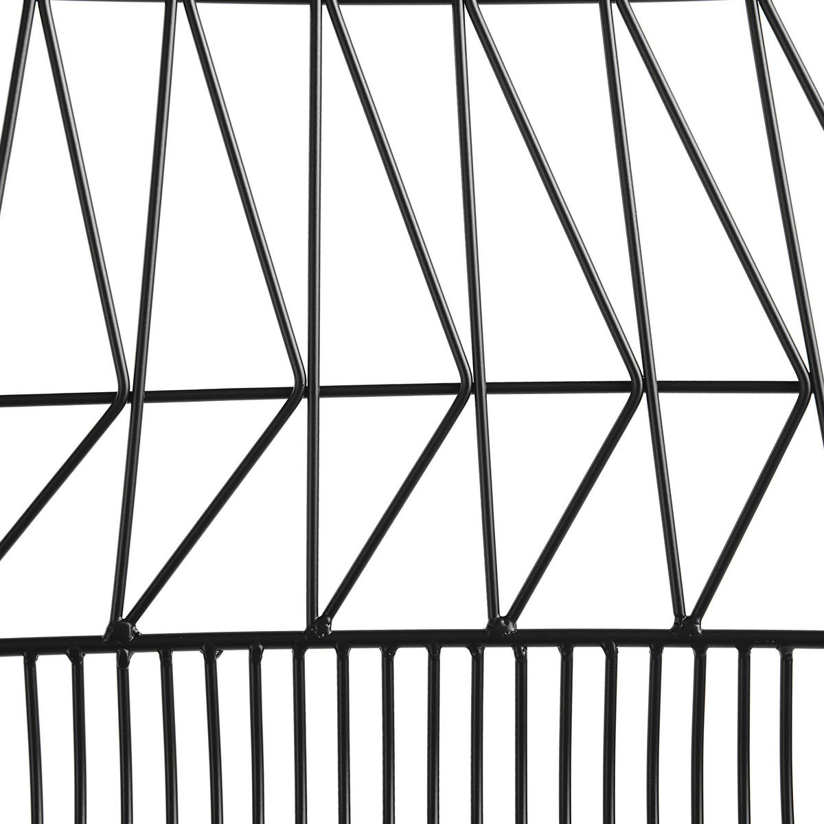 BARSTUHL 2er-Set Metall Schwarz Preston - Schwarz, Textil/Metall (49/113/54cm) - Beliani