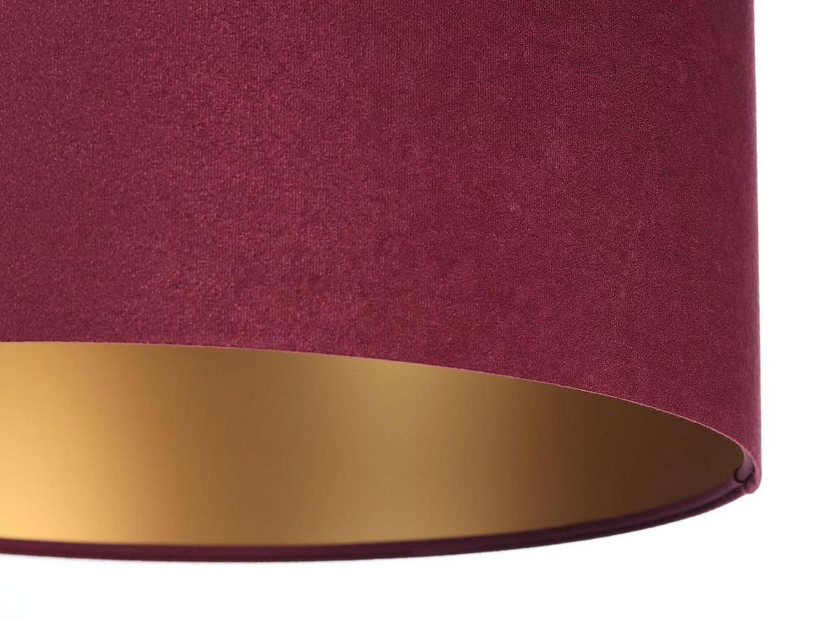 HÄNGELEUCHTE Gold 50/25 cm - Lila/Goldfarben, Kunststoff (50/0.8/25cm) - ONZENO