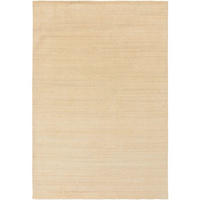 TEPPICH Wollteppich Jamal Beige - Beige, Textil (80/1cm) - KUNSTLOFT