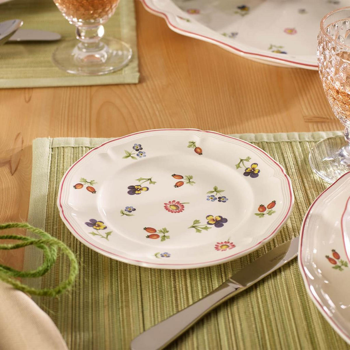 BROTTELLER Petite Fleur weiß ø 17,4 cm 6er Set - Weiß, Keramik (17.4cm) - Villeroy & Boch