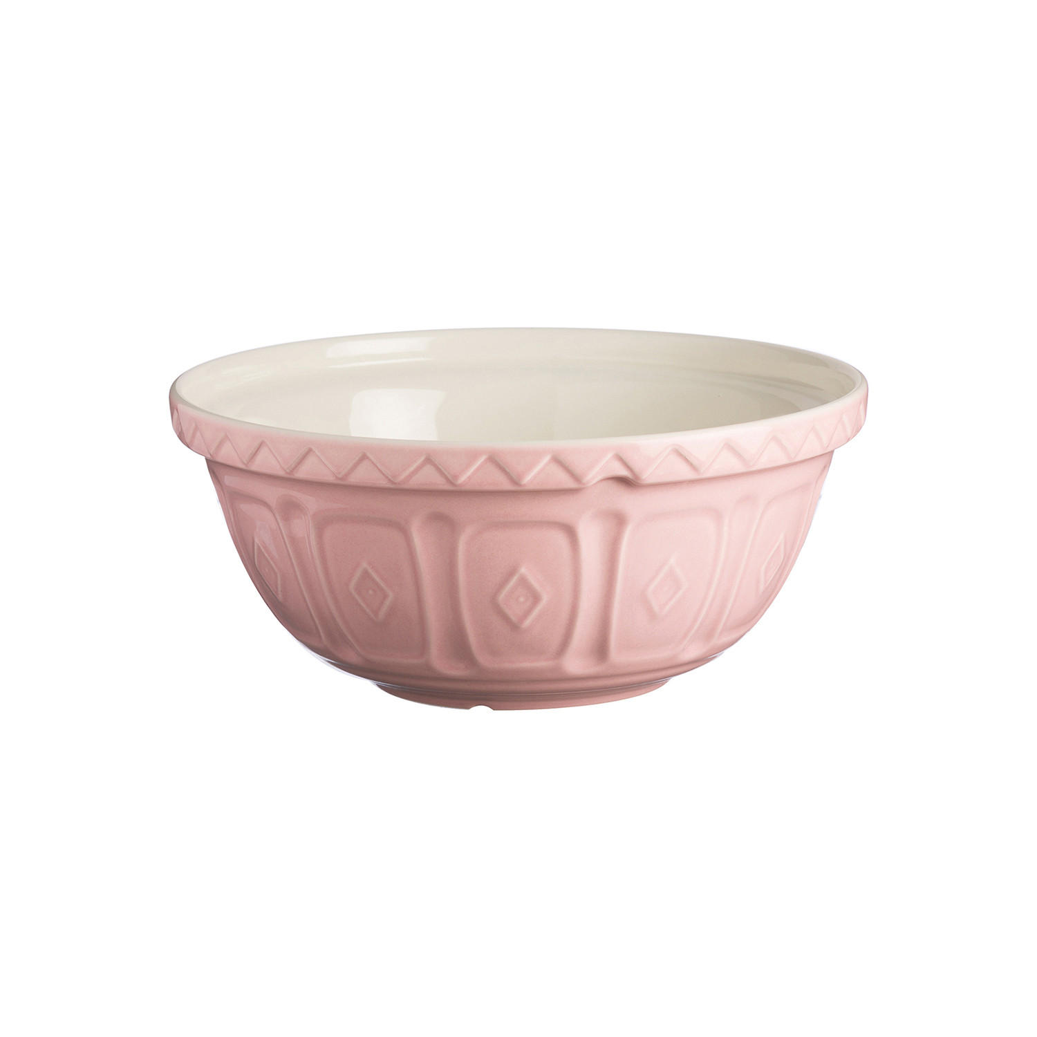 RÜHRSCHÜSSEL, rosa, 2 Liter, Ø 24 cm - Rosa, Keramik (24/10.8cm) - Mason Cash