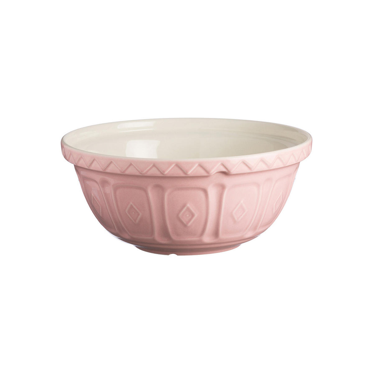 RÜHRSCHÜSSEL, rosa, 2 Liter, Ø 24 cm - Rosa, Keramik (24/10.8cm) - Mason Cash