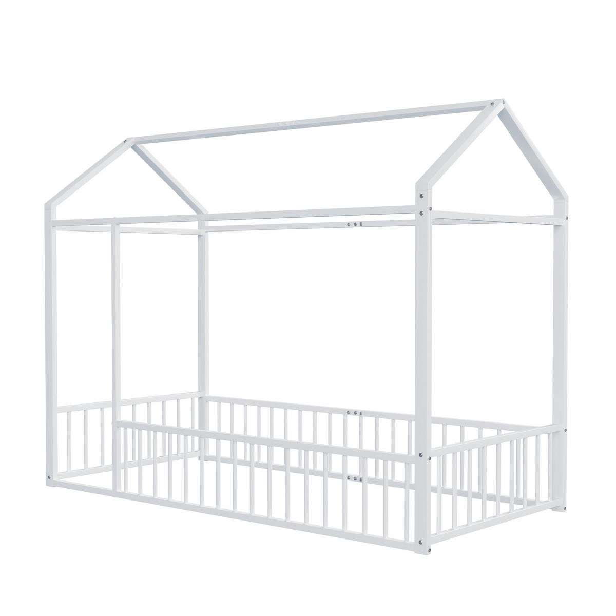 FOTOLIU PUF ergonomic din chenille și spumă cu memorie - alb, metal (204/170.5/94cm) - Urban Meuble
