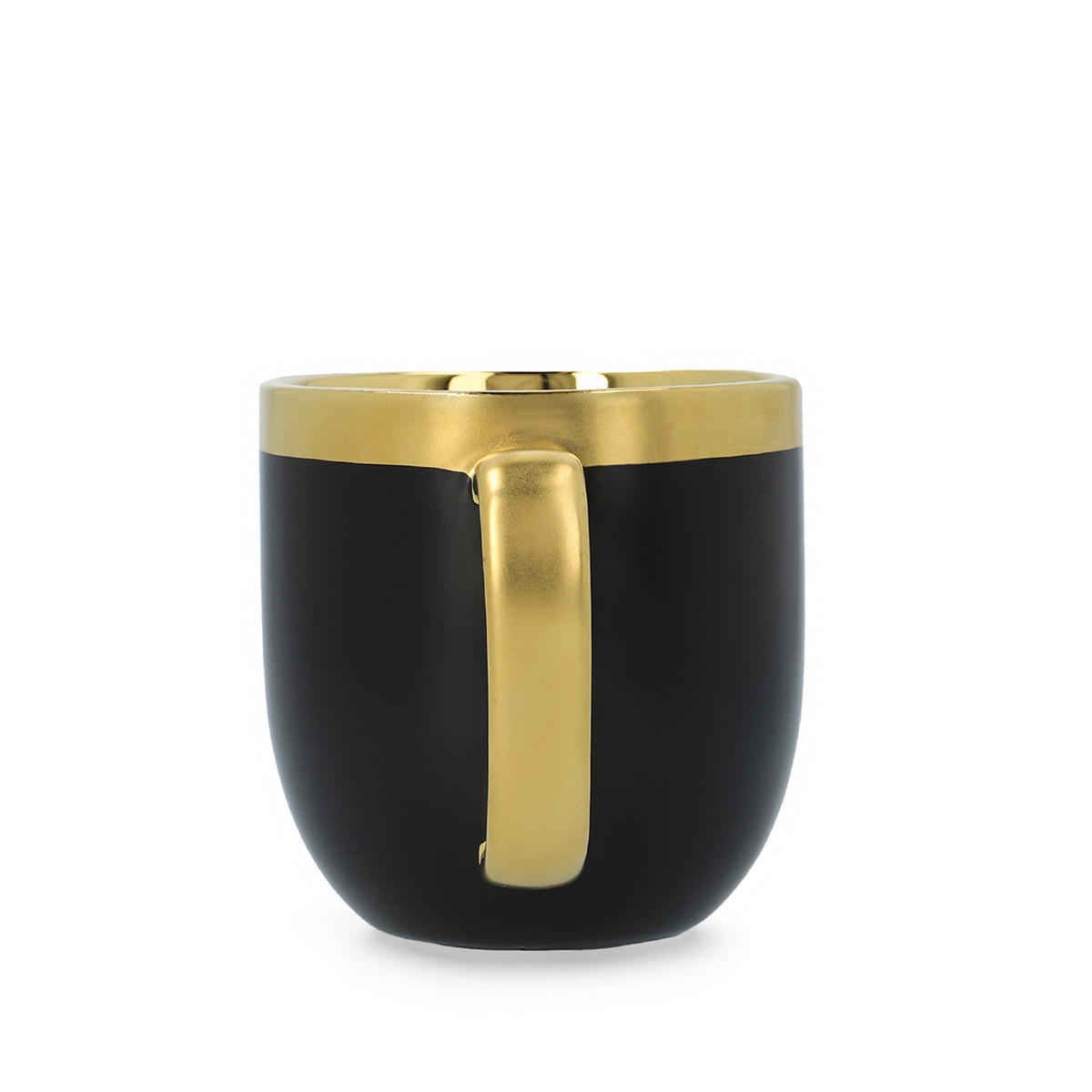 BECHER Sinnes schwarz 0,28 l - Schwarz, Keramik (0.28L) - Homla