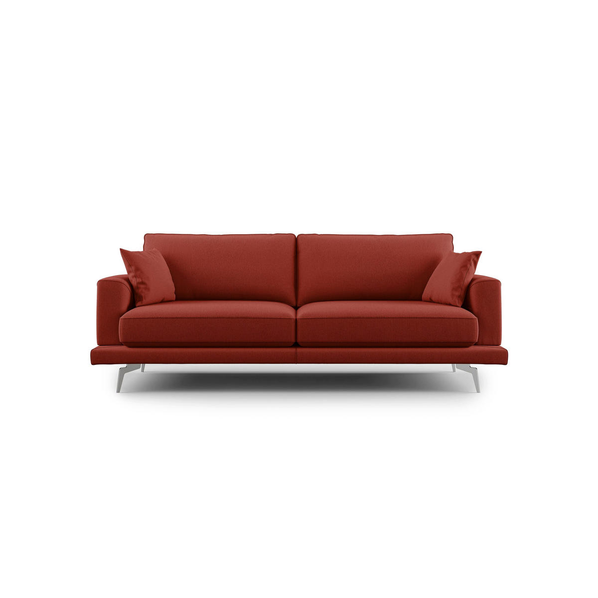 LINEARSOFA Dorian - Rot, Textil (178/88/93cm) - Divani.store