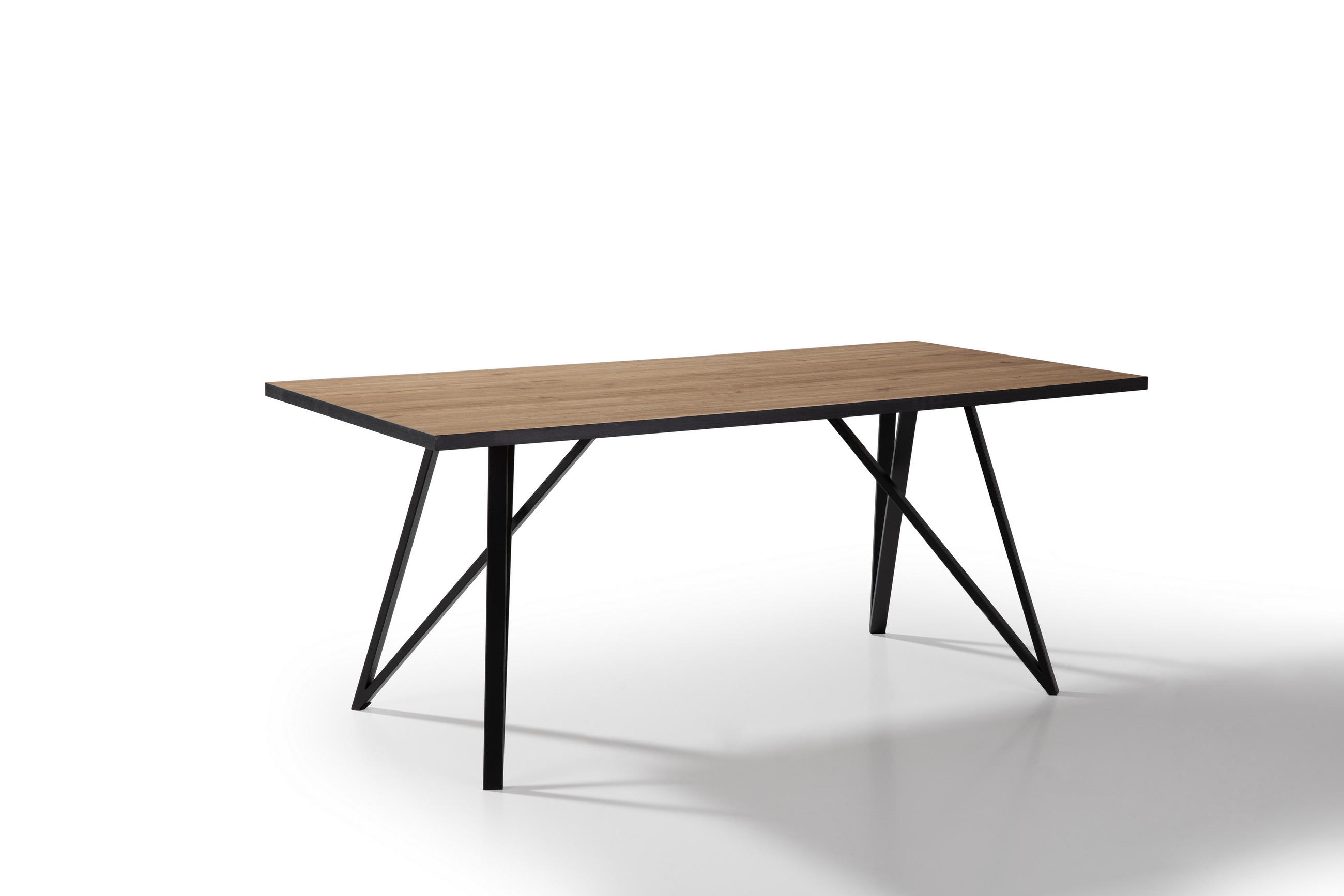 ESSTISCH Myla (Pia) Braun 180/90/76 cm - Braun, Keramik (180/90/76cm)