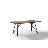 ESSTISCH Myla (Pia) Braun 180/90/76 cm - Braun, Keramik (180/90/76cm)