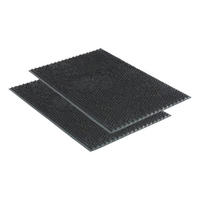 OUTDOOR FUßMATTE SEASON 2ER SET - Grau, Textil (40/60cm) - Astra