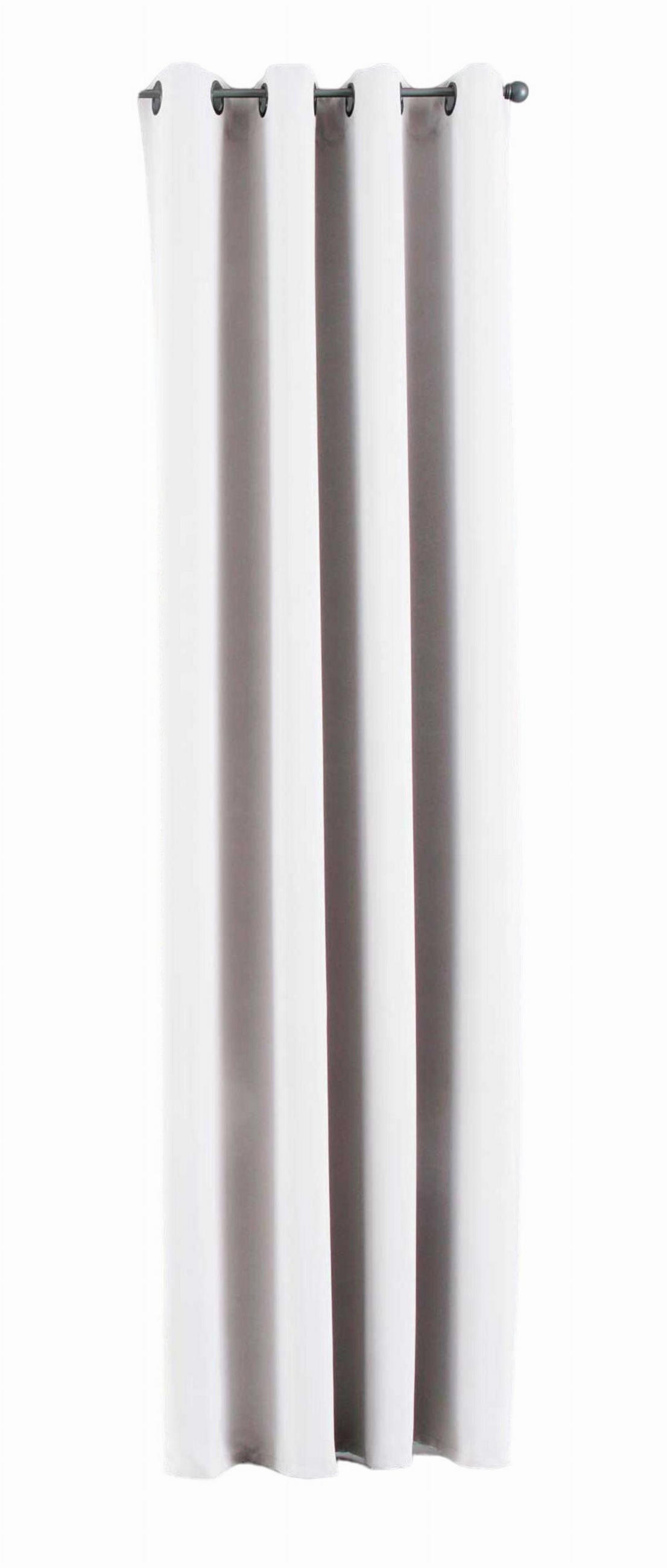 Gardinenbox Vorhang Weiß 140x245 cm