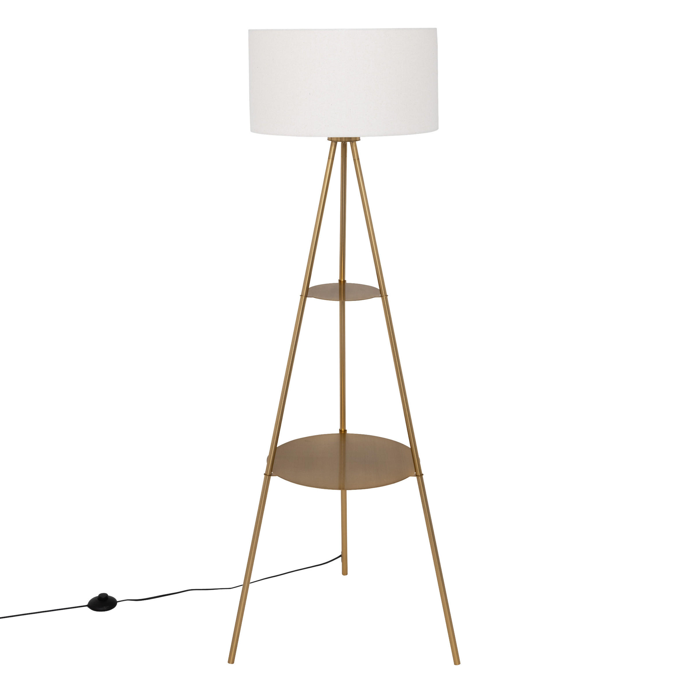 Atmosphera Createur d´interieur Stehlampe Weiß 48x163x48 cm
