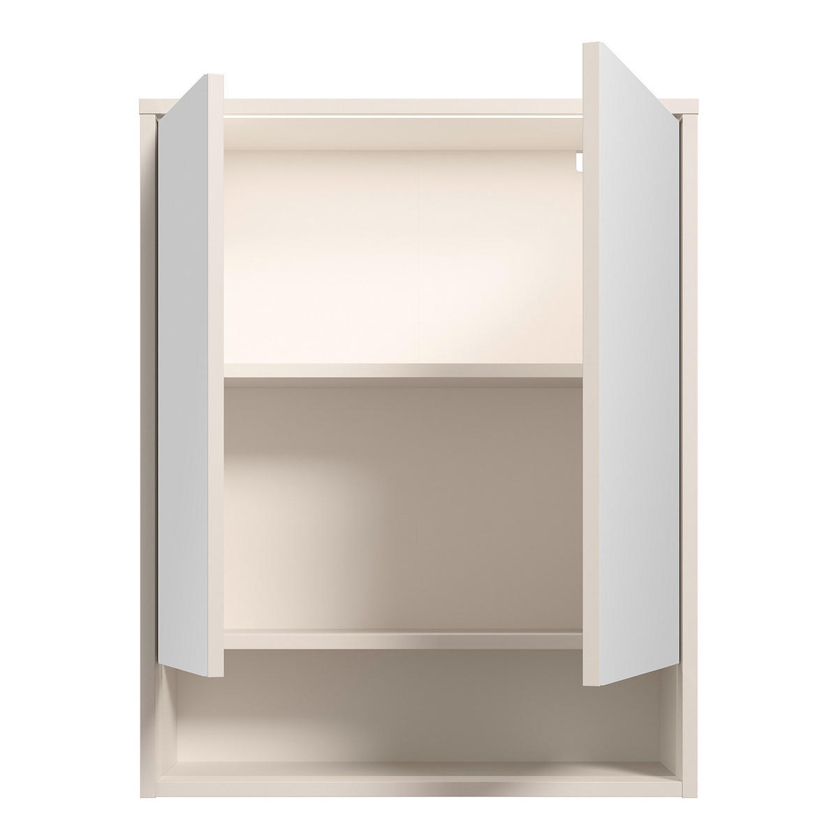 SPIEGELSCHRANK - Spanplatte - Kaschmir, Holzwerkstoff (60/75/20cm) - home24