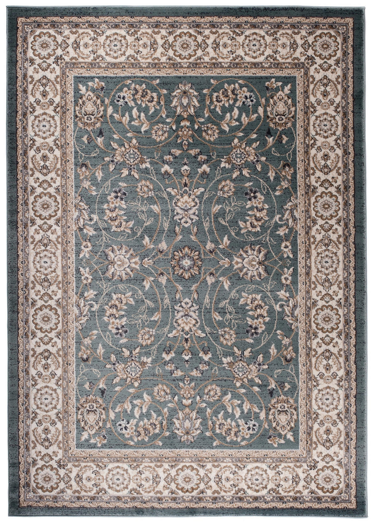 TEPPICH COLORADO Blau 160/220 cm - Blau, Kunststoff (160/220cm)
