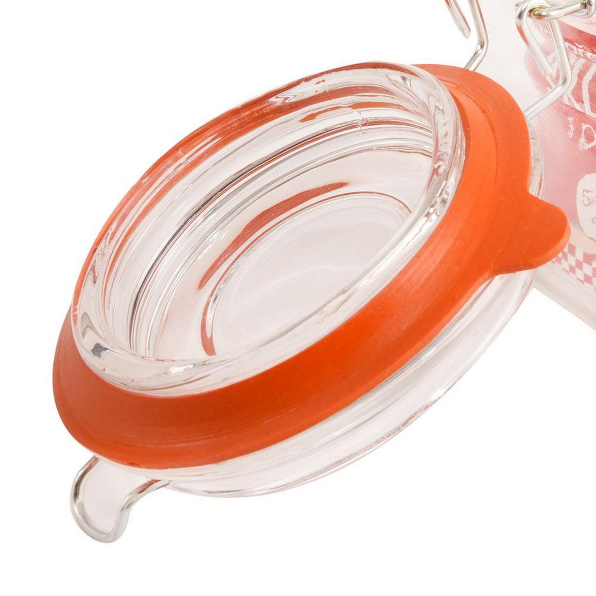 DICHTUNGSRINGE Silikon 9,3 cm 6-teilig Orange - Orange, Kunststoff (1L) - Orion 