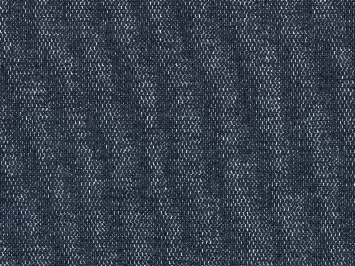 SCHLAFSOFA modular mit Bettkasten links Ella aus strukturiertem Stoff dunkelblau 5 Sitzplätze - Dunkelblau, Textil (174/271cm) - Micadoni