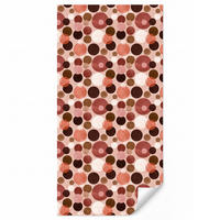 TAPETE - Kreise - Modern - Farbenfroh - 140x260 cm - Multicolor, Papier (140/260cm) - OnlyWow