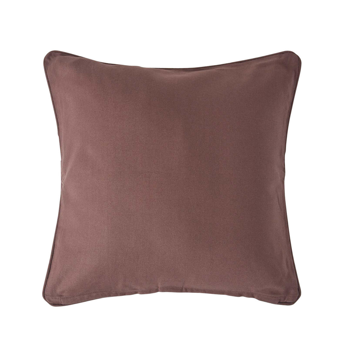 KISSENHÜLLE braun 45/45 cm, 100% Baumwolle - Braun, Textil (45/45cm) - Homescapes