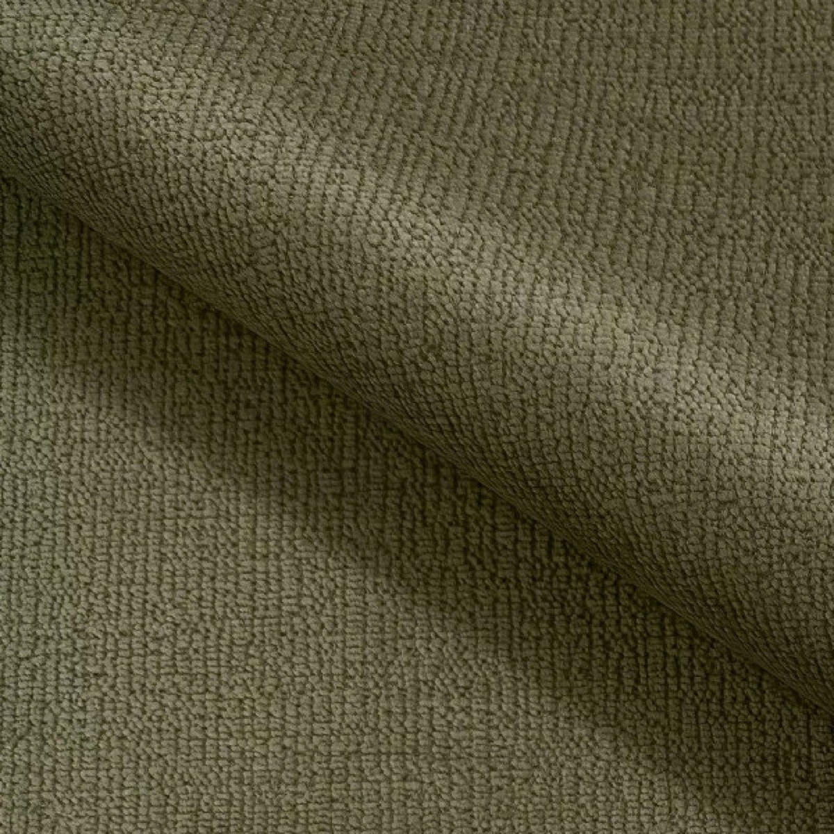 POUF Grün Mila Mit Steppungen Auf Schwarzen Niedrigen Beinen - Grün, Textil (72/43.5/72cm) - Sepro Meble