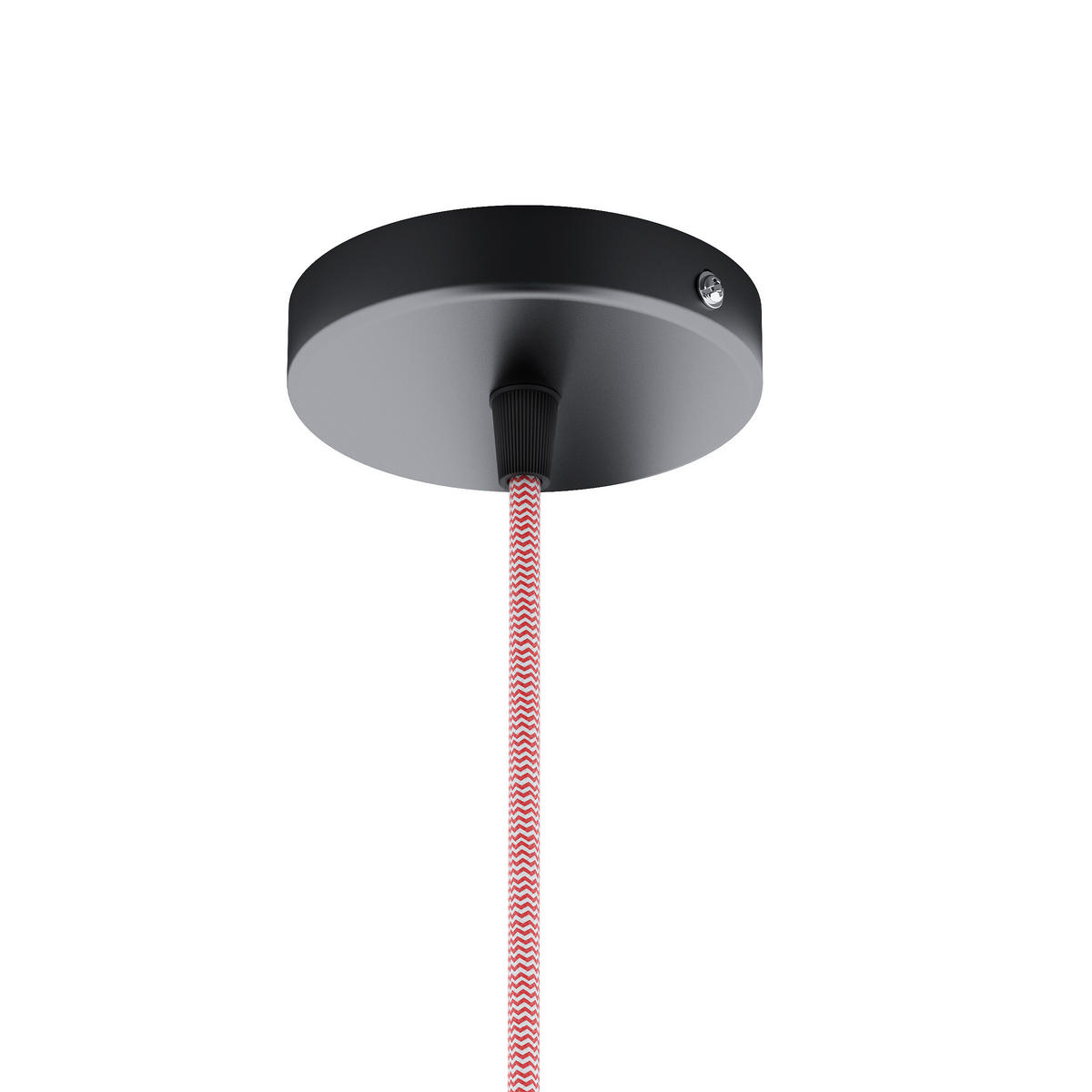 PENDELLEUCHTE ELISA red white 15 W - Rot, Metall (10/10/2cm) - Rendl