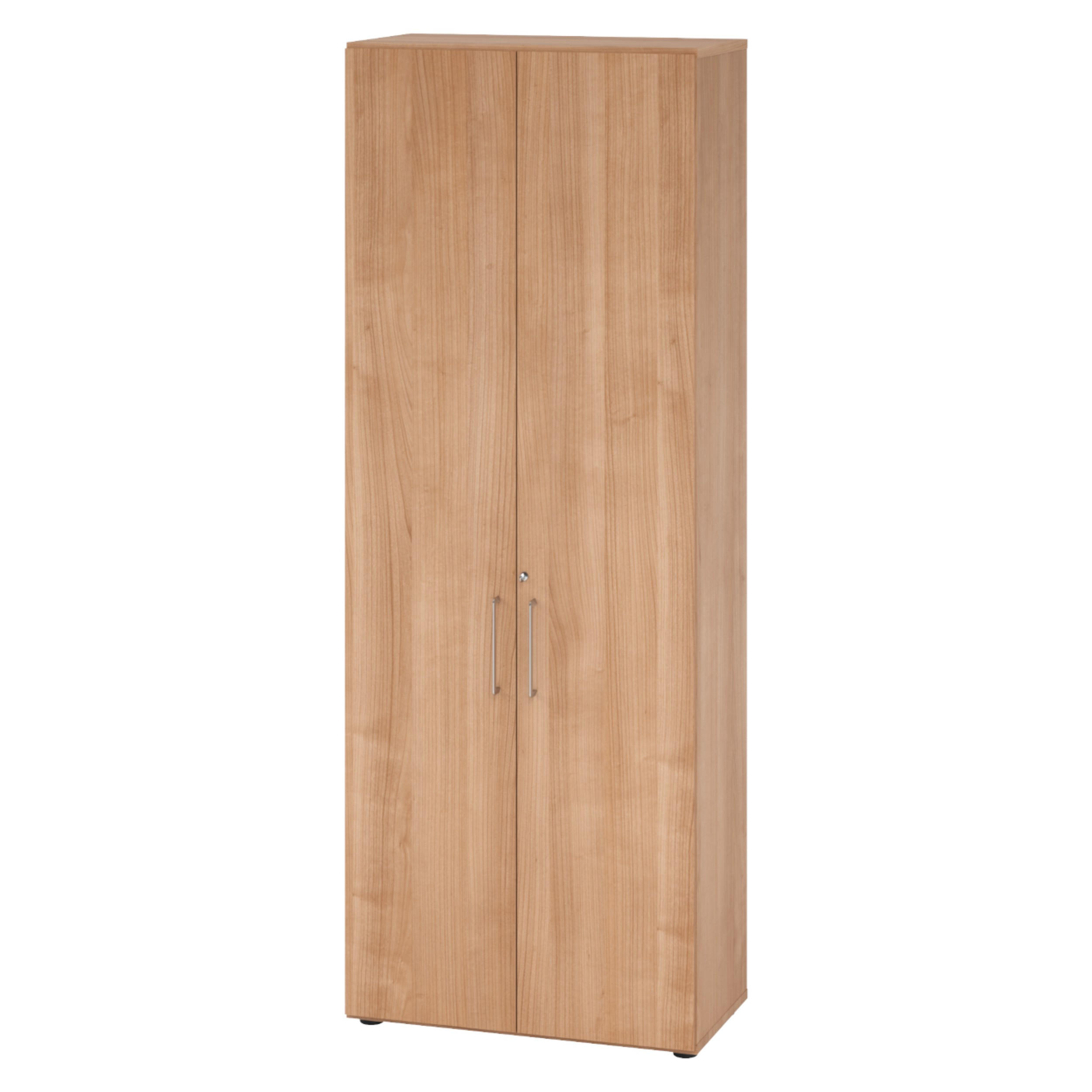 AKTENSCHRANK - 6 Ordnerhöhen 42/80/215,6 cm in Nussbaumfarben - Nussbaumfarben, Holzwerkstoff (80/215.6/42cm) - bümö