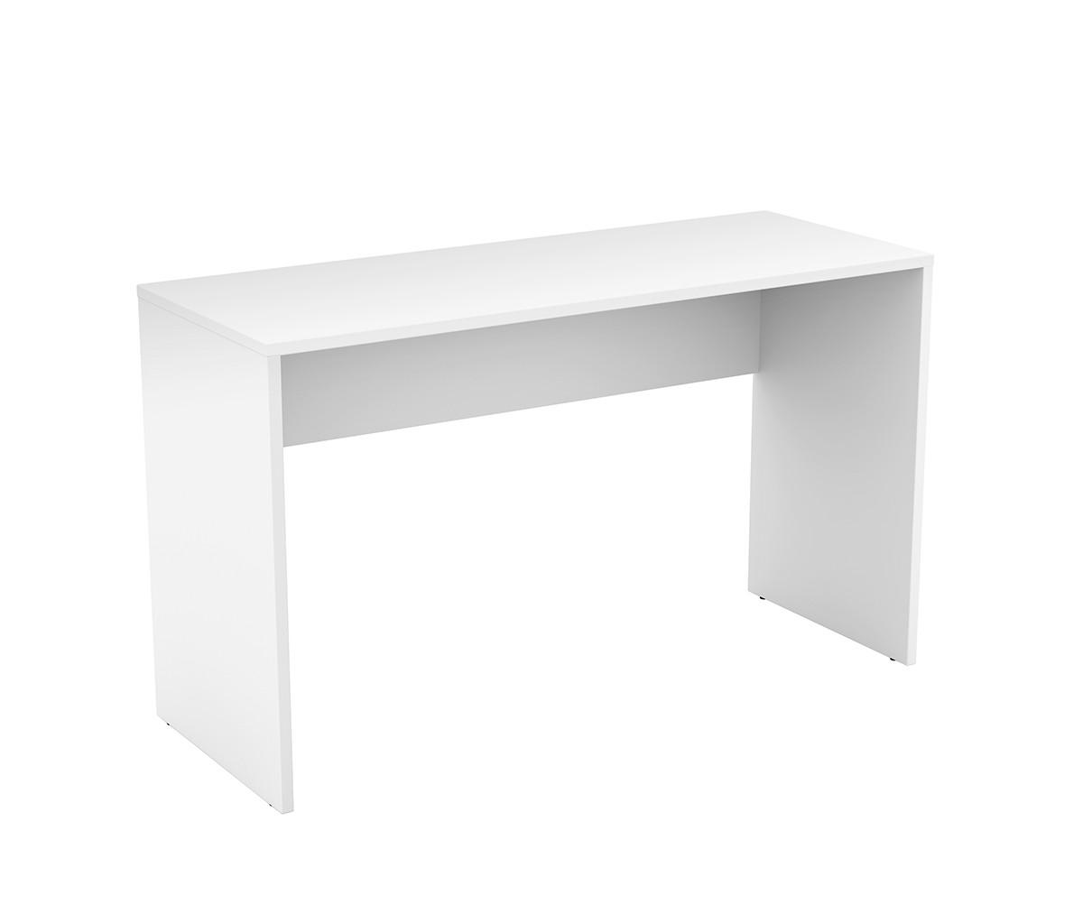 SCHREIBTISCH AMATO 130x50x75 cm Bürotisch Computertisch, Weiß - Weiß, Holzwerkstoff (50/130/75cm) - MASSENO