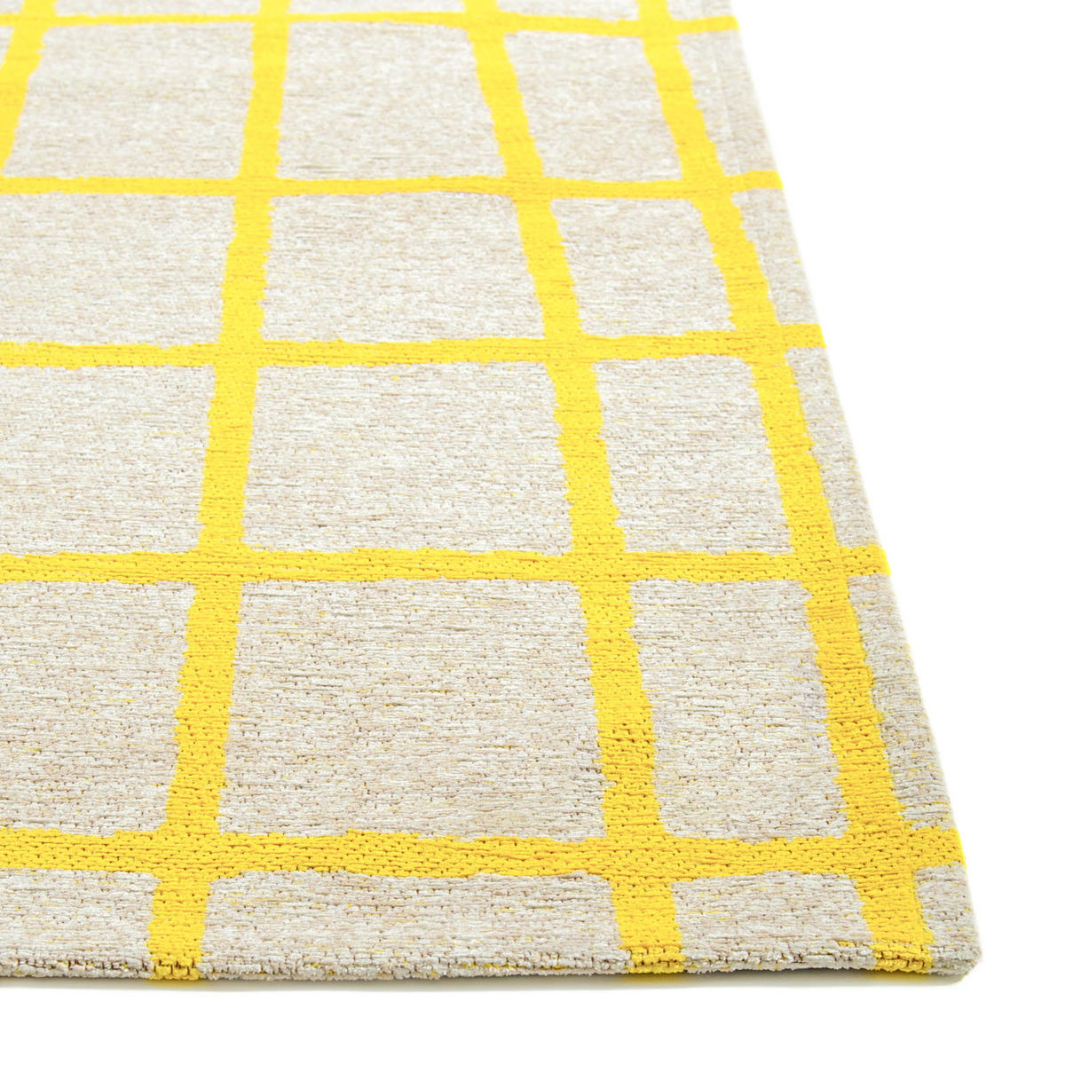 TEPPICH Bright Yellow Lola&Moi 200/280 cm - Gelb, Kunststoff/Textil (200/280cm) - Lola&Moi