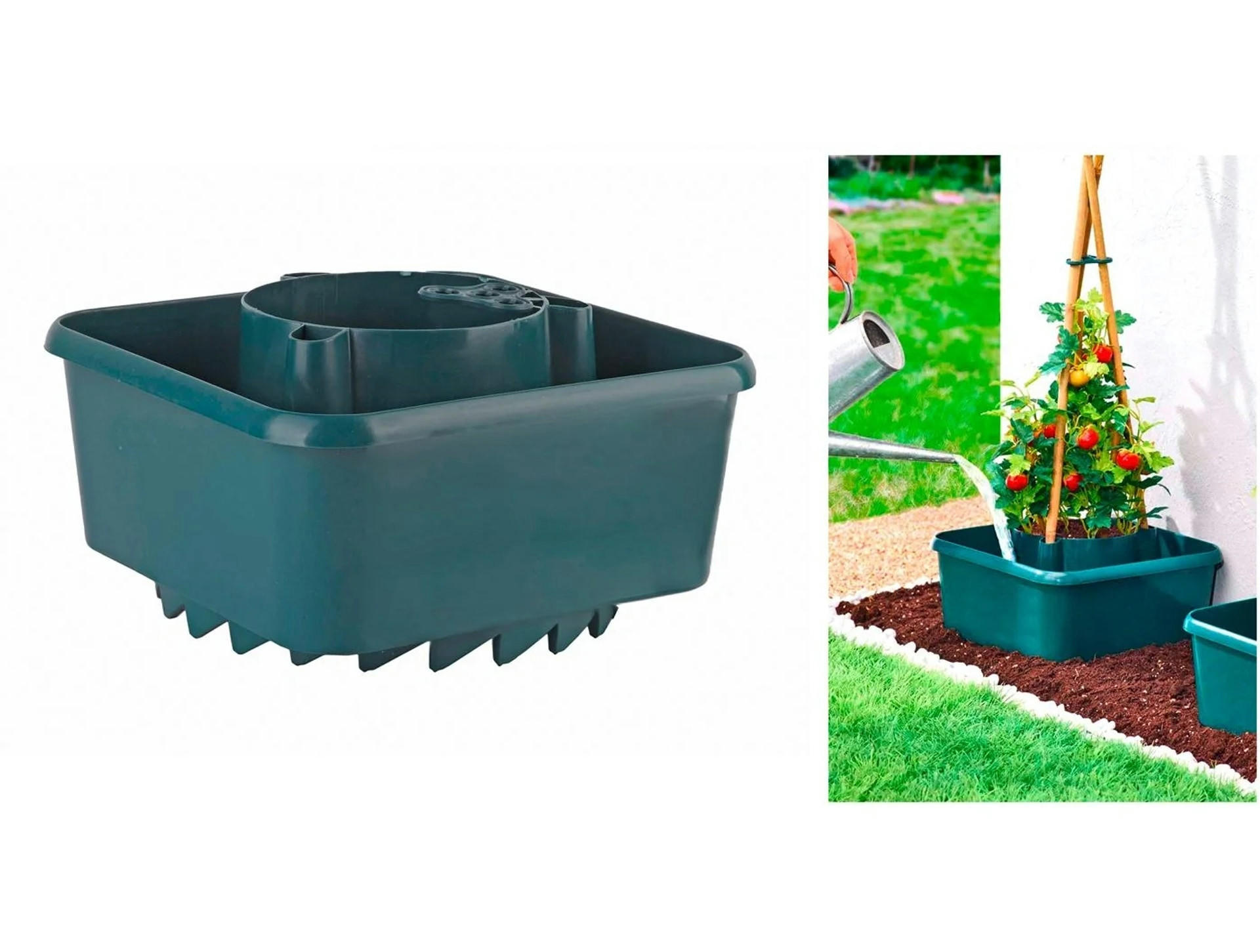 Garden Pleasure Pflanzgefäss Petrol 15 cm
