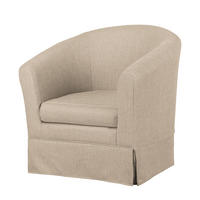 SESSEL - Webstoff - Cappuccino, Textil (79/75/70cm) - home24