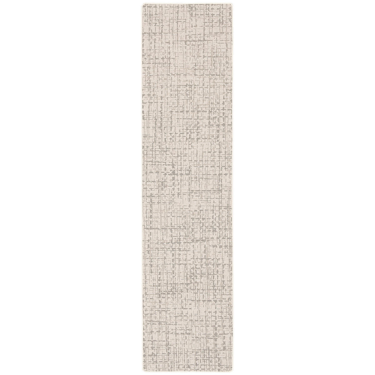 IN & OUTDOOR LÄUFER FLACHGEWEBE OSLO TREND - Creme, Textil (100/100cm) - Snapstyle