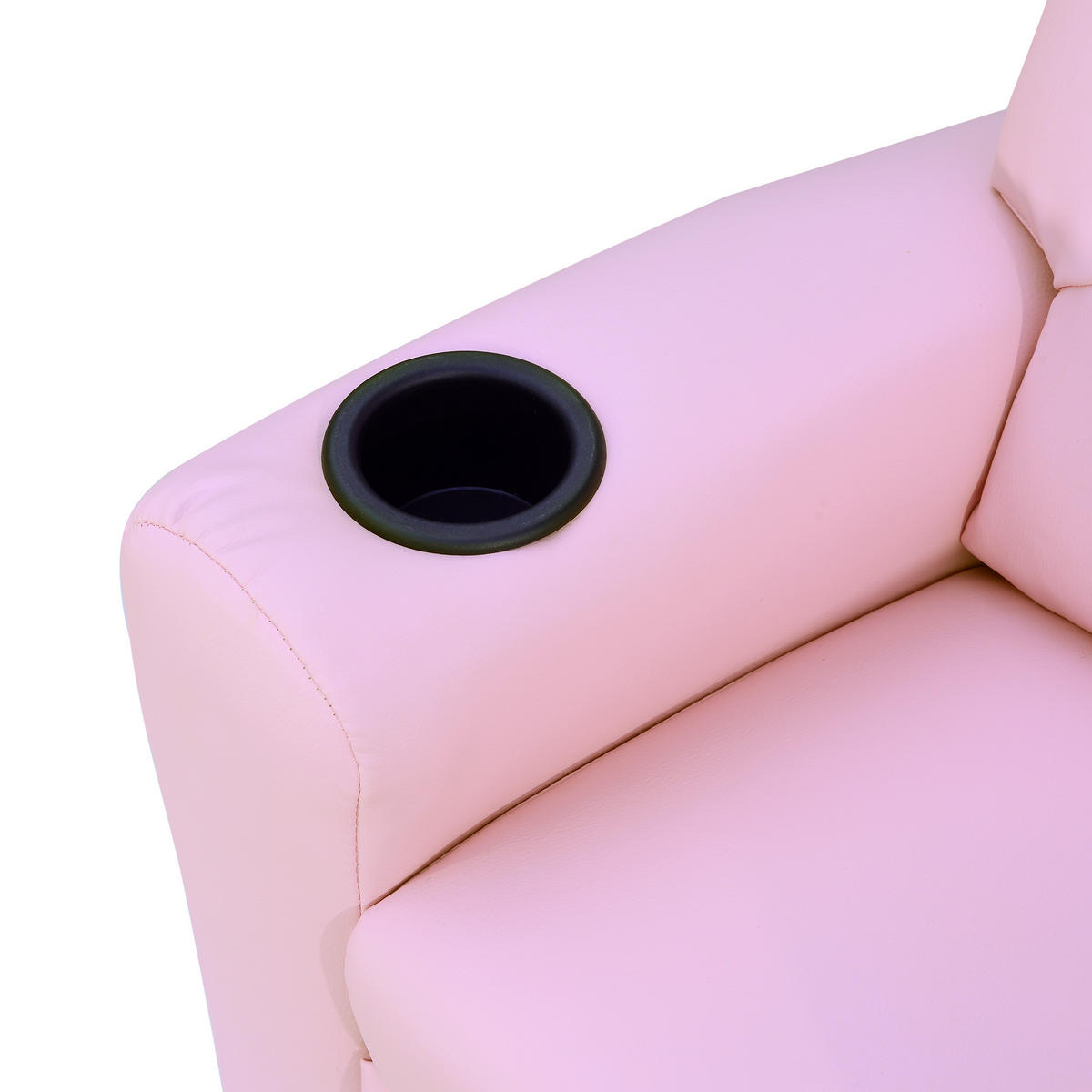 KINDERSESSEL, Rosa, Schaumstoff, Metall - Rosa, Kunststoff (56/69/62cm) - HOMCOM