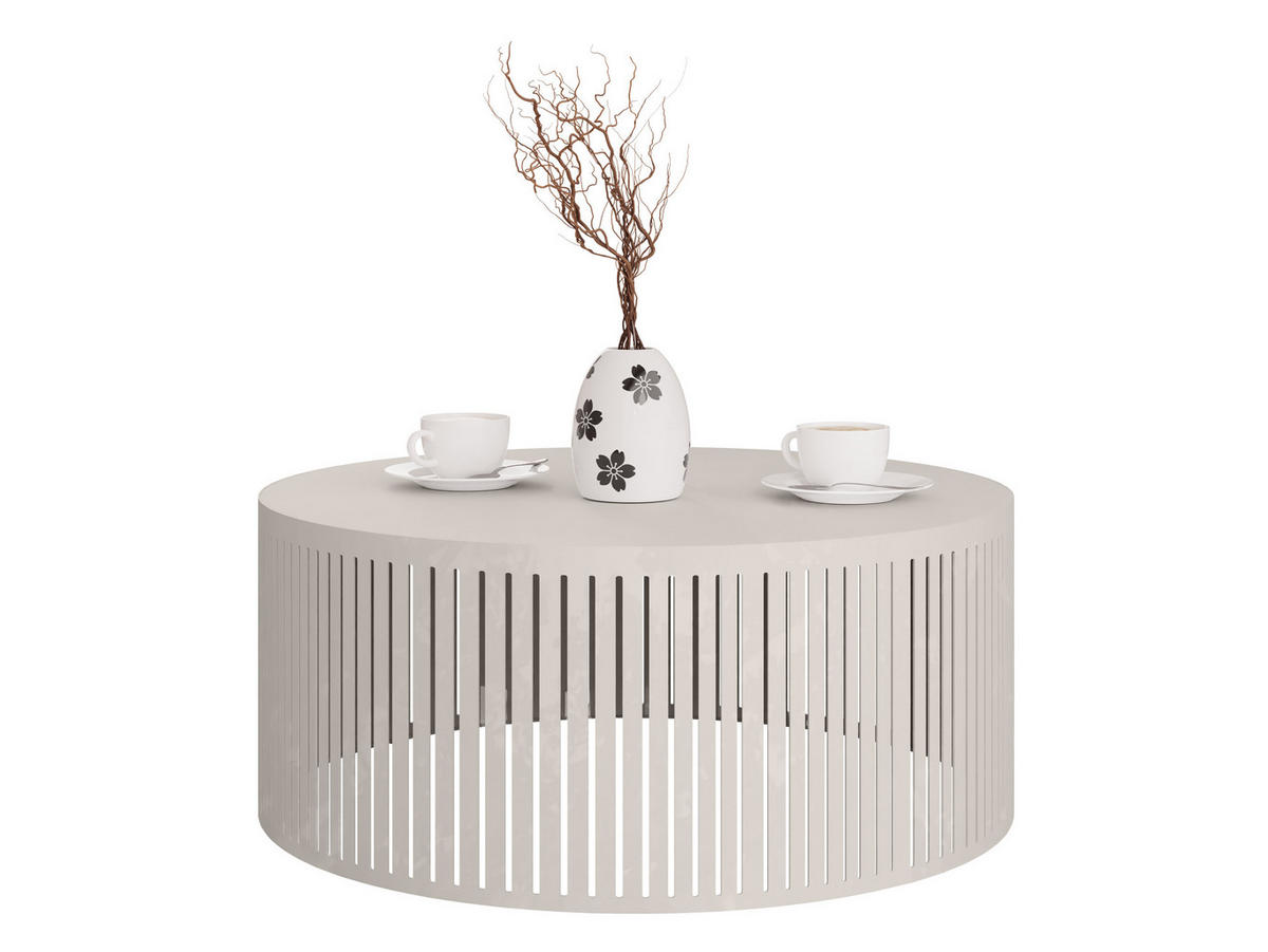 COUCHTISCH Velede Mini - Kaschmir, Holzwerkstoff/Metall (59/59/30cm) - MIRJAN24