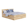 DOPPELBETT mit Bettkasten Ampo 120x200 cm Brown - Braun, Textil (120/200cm) - Meblito
