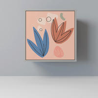 SIDEBOARD PASTEL DESTINY, Grau, 57,5x42x57,5 cm, Ohne Füße - Multicolor/Grau, Holzwerkstoff (57.5/57.5/42cm) - SpaceRebels