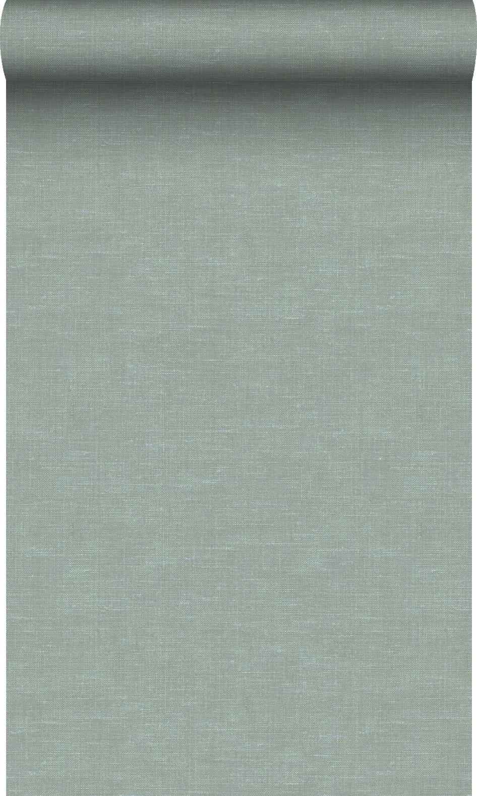 TAPETE Leinen-Optik 53 cm x 10.05 m - Grün, Papier (53/1000cm) - Origin Wallcoverings
