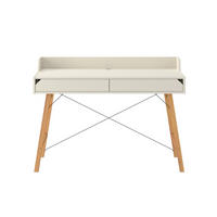 PSACÍ STŮL Kašmír - béžová, kompozitní dřevo (60/120/86cm) - Petits-meubles