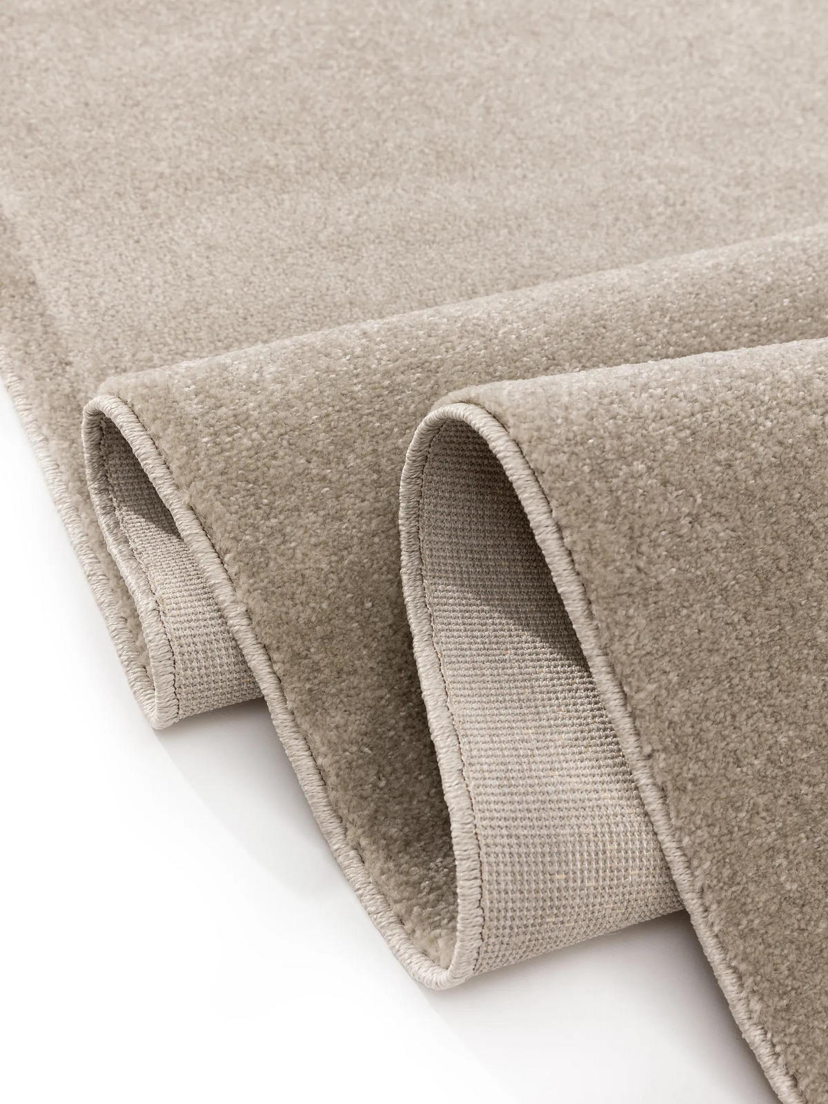 TEPPICH Ida Cream/Anthrazit 80x150 cm - Creme, Textil (80/150cm) - benuta Pop