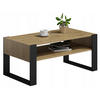 COUCHTISCH KAJA Artisan Eiche 100/53,6/50 cm - Eiche Artisan, Holzwerkstoff (53.6/100/50cm) - Matkam Möbel
