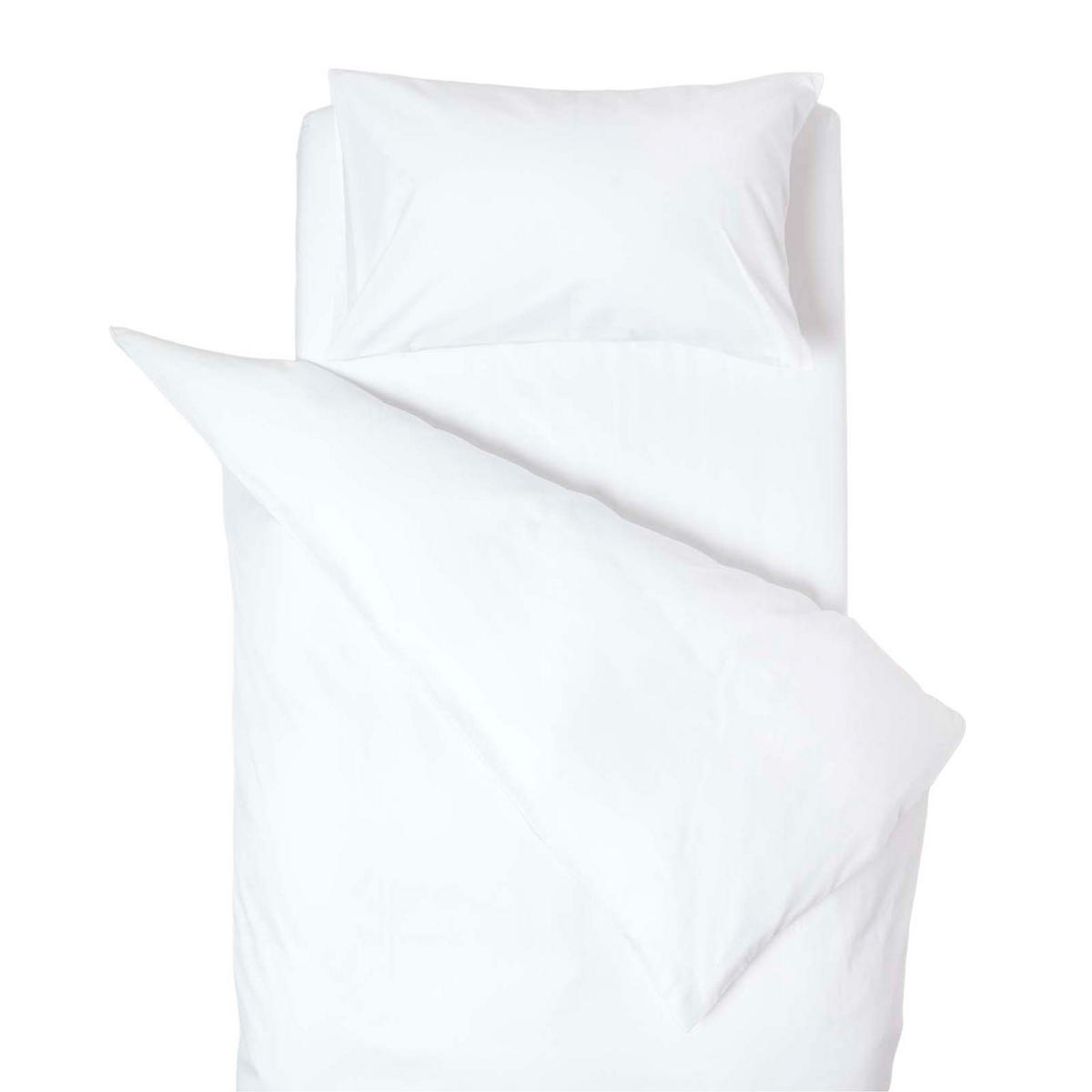 KINDERBETTWÄSCHE Bio-Baumwolle - Weiß, Textil (120/150cm) - Homescapes