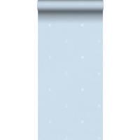 TAPETE Symbolen 53 cm x 10 m - Blau, Papier (53/0.1cm) - Sanders & Sanders