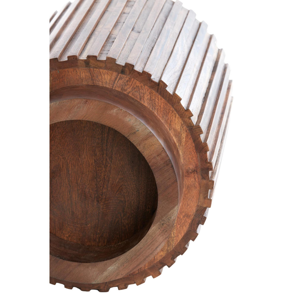 BEISTELLTISCH Kiyose Braun 33/33/47 cm - Braun, Holz (33/33/47cm) - Light & Living