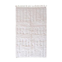 BERBERTEPPICH aus Marokko aus reiner Wolle 250x 300 cm - Weiß, Naturmaterialien (250/300cm) - AFK Living