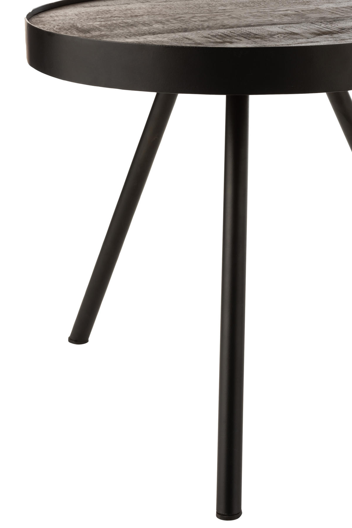 TISCH FIEN - Holz - Braun - Braun, Holz (45/45/43cm) - J-Line