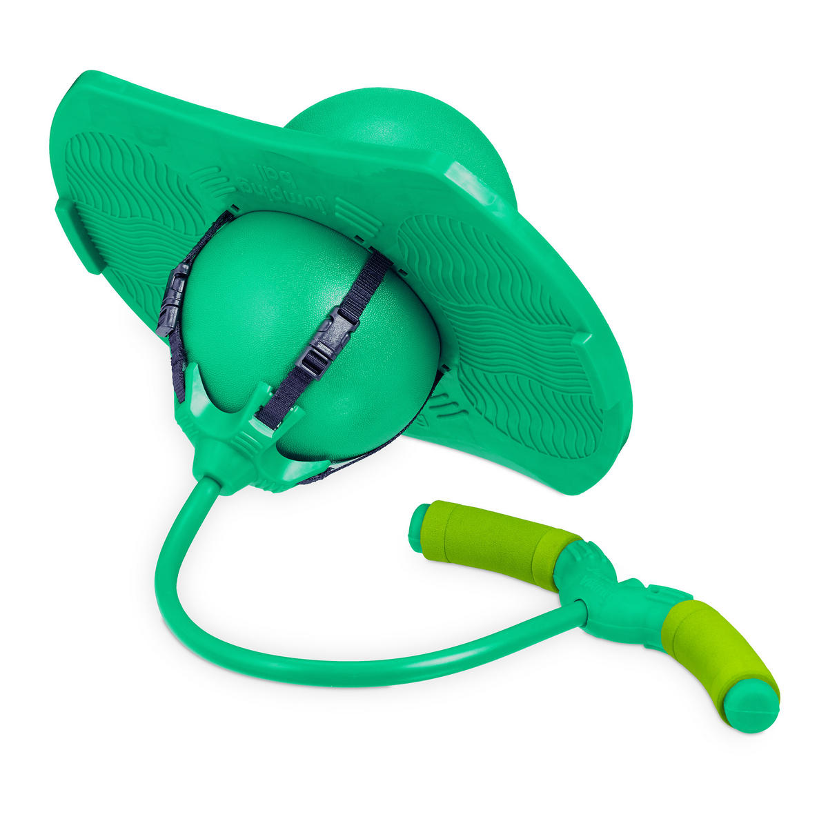 POGO-BALL - Grün, Kunststoff (39/29cm) - Relaxdays