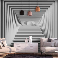 SELBSTKLEBENDE FOTOTAPETE 245/175 cm - Schwarz, Kunststoff/Textil (245/1cm) - KUNSTLOFT