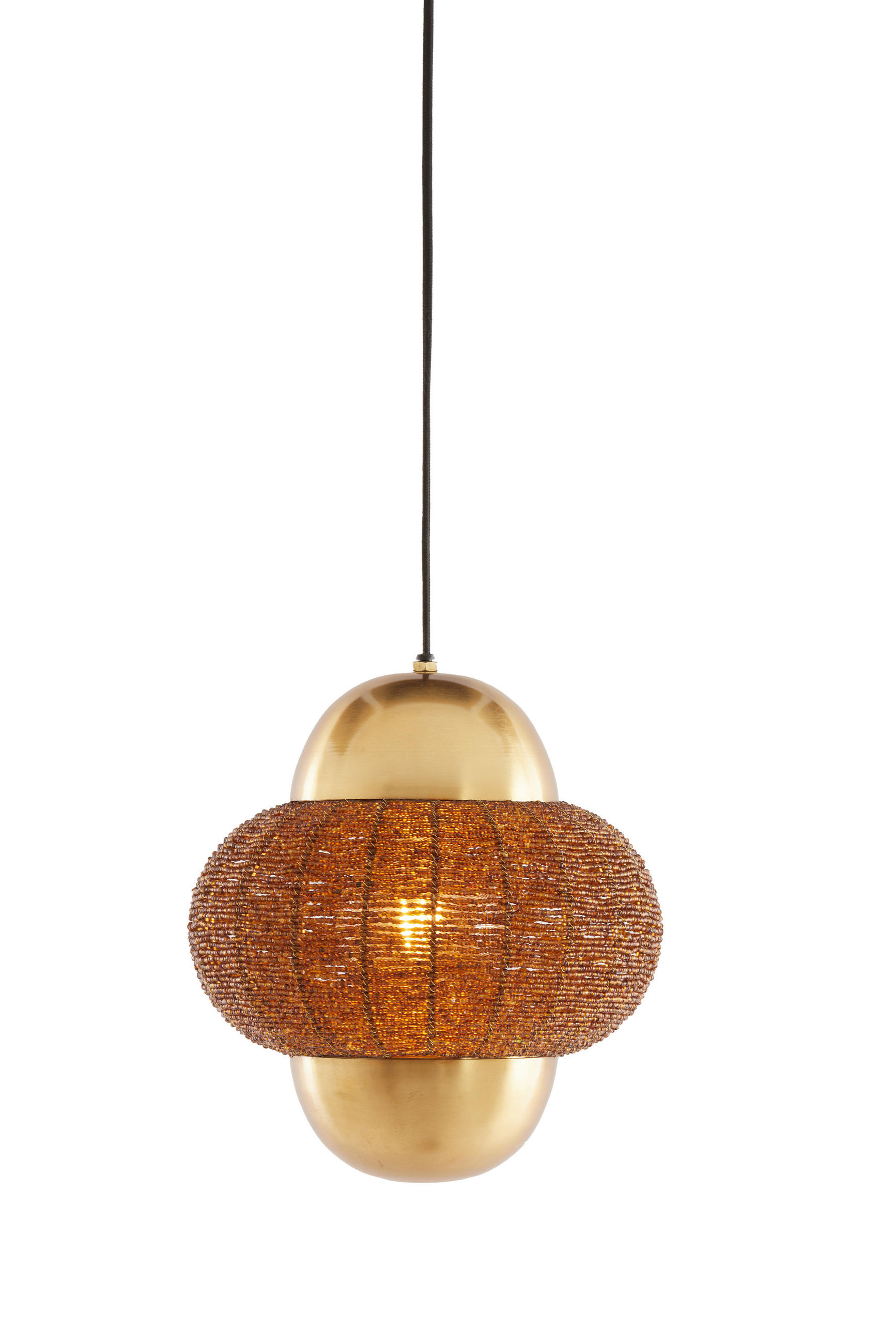 HÄNGELAMPE Cetara Braun Ø26/28 cm - Braun, Metall (26/26/28cm) - Light & Living