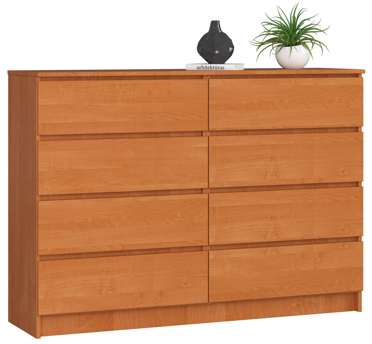 KOMMODE Erlefarben 99/138/40 - Erlefarben, Holzwerkstoff (138/99/40cm) - RAUMHIRSCH FURNITURE