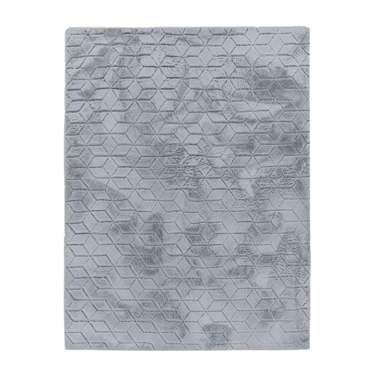 HOCHFLORTEPPICH Skandinavisch Grau 60 x 100 cm - Grau, Kunststoff (60/100cm) - TT Home