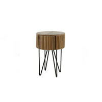 NACHTTISCH SWEAK Holz Mango - Braun, Holz (40/60/40cm) - KAWOLA