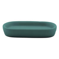 SEIFENABLAGE Keramik Ceralie 13,5/9,5 cm - Grün, Keramik (9.5/2.5/13.5cm) - Douceur d´intérieur
