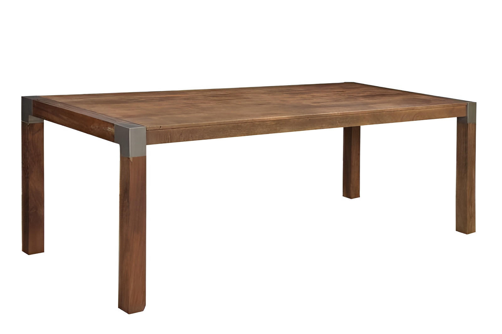 ESSTISCH Mango 220x100x76 braun lackiert Amsterdam #16 - Braun, Holz (100/220/76cm) - Massivmoebel24